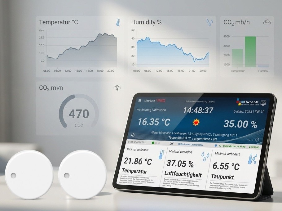 LiwoGate Bluetooth Klimasensor